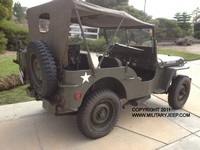 1944 WWII Willys MB Jeep